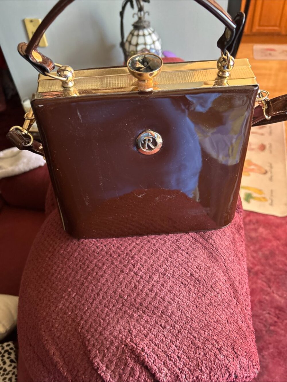 50's deco  purse